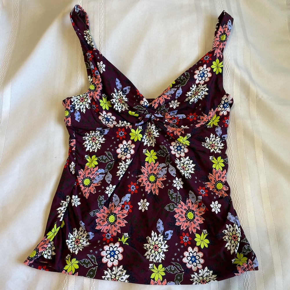 Anne Cole multicolor Tankini, 38B/36C NWT
